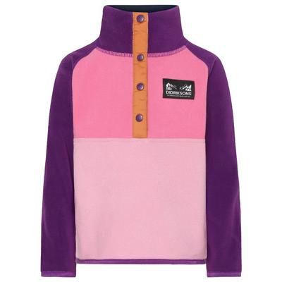 Didriksons - Kid's Monte Half-Buttoned 4 - Fleecepullover Gr 110 rosa Image