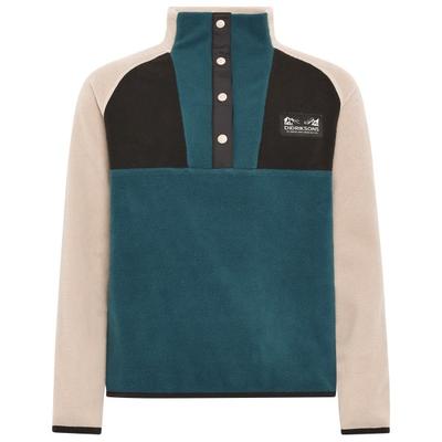 Didriksons - Kid's Yokto Half-Buttons 2 - Fleecepullover Gr 170 blau Image