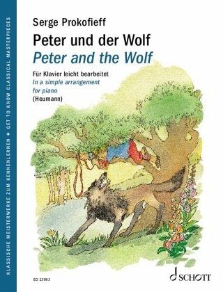 Peter und der Wolf - Brigitte Illustration:Smith, Hans-Günter Bearbeitung:Heumann