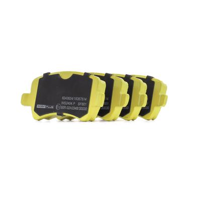 RIDEX PLUS Bremsbelagsatz FORD,VOLVO,LAND ROVER 402B0141P ME6GJ2M008FA,30742491,31408670 31445796,32300258,1426143,1655233,6G912M008FB,LR043714 Image