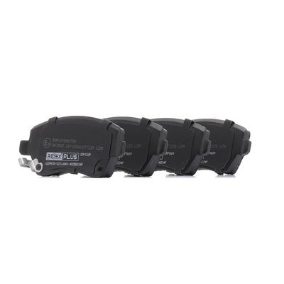 RIDEX PLUS Bremsbelagsatz OPEL,RENAULT,NISSAN 402B0234P 4106076A87,4106094M85,D106MS1827 D1M601HA0,4711040,D10601HA0A,D106072A89,D10FM1HA0A,5581062J31 Image