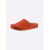 Hausschuh MUBB, Damen, Gr. 38, orange, Wolle, sportlich, Schuhe