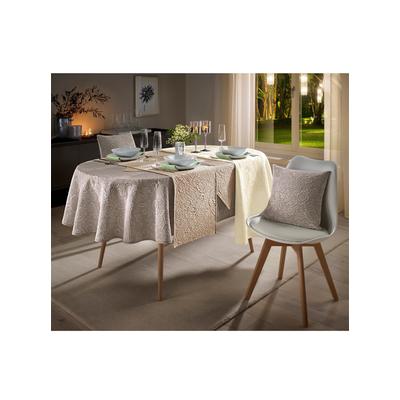 Tischdecke Gr. 3, grau (taupe), B:110cm L:135cm, Tischdecken Image