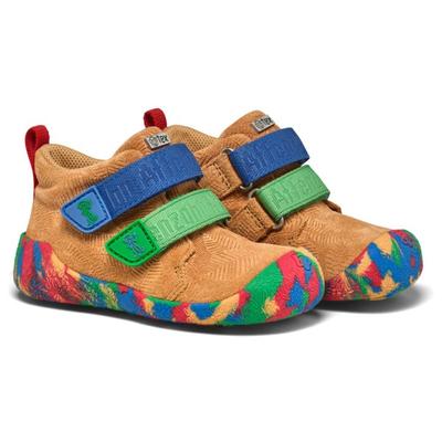 Affenzahn - Kid's Lauflerner Übergangsschuh Leder Talky - Barfußschuhe 19 | EU 19 beige Image