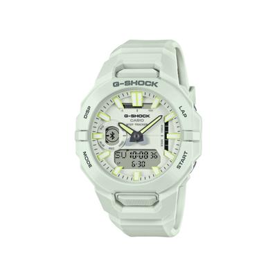 Casio G-Shock Men's Move Analog-Digital Watch w/Bluetooth Connect/Step Tracker 49 mm Case Diameter Resin White Bio-based Resin GBA-950-7ACR