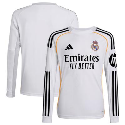 Real Madrid adidas Heimtrikot 2025-26 - Langarm - Kinder Image