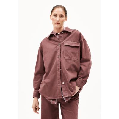 TAARAH - Frauen Oversized Fit Jacke - lila (Größe: M) Image