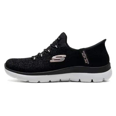 Skechers Casual Shoes Cushioning Breathable Women's Shoes Daily Travel Shoes 150125-Blk