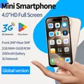 ONEMYTH soyes M16 Pro Mini smartphone | Display da 4,0 pollici | Batteria da 2000 mAh | Scheda SIM doppia 3G | Sblocco facciale | 2 GB di RAM+16 GB di ROM