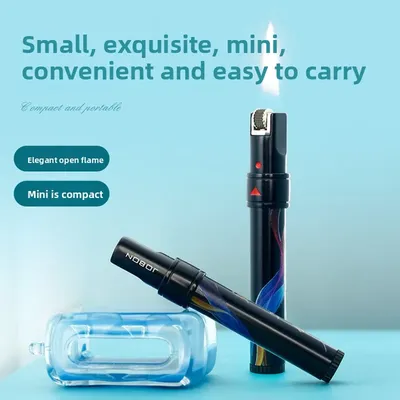 JOBON Metall Ghost Free Fire Butan Gas Feuerzeug Fackel Floating Fire Flint Feuerzeug Schleifscheibe Aufblasbare Feuerzeuge Rauchen Geschenk