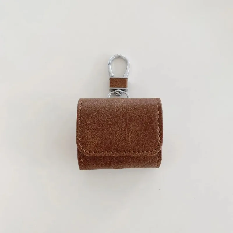 Rindslederhülle für Apple Wireless für AirPods 4. Generation Schutzhülle, 1./2. Generation Full-Wrap Shockproof Pro Image