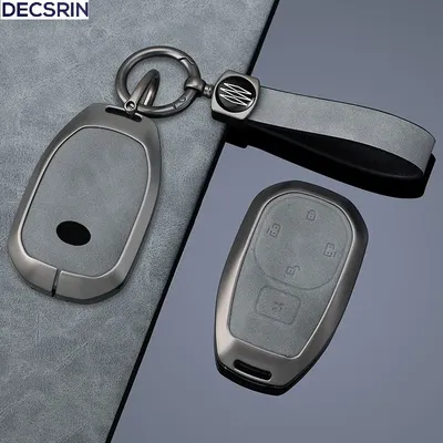 5 Buttons Car Key Case Cover Shell Fob For GAC Trumpchi 2021 Empow J11 J12 J13 J14 J15 J16 GS8 Car Interior Keychain Accessories