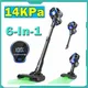 Moosoo Xc1 Aspirapolvere senza fili Display a LED Aspirapolvere ad alta aspirazione con caricatore per montaggio a parete per tappeti per peli di animali domestici per pavimenti duri
