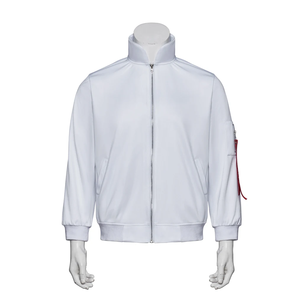 Kazutora Hanemiya Cosplay Kostüm Anime Weißer Mantel Valhalla Uniform Baseball Jacken Erwachsene Männer Halloween Party Outfit Image