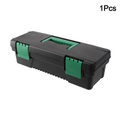 1Pcs 10In Werkzeug Box ABS Lock Schnalle Kunststoff Werkzeug Lagerung Fall Für Zimmerei Elektrische Reparaturen Werkzeug 255x105x77mm