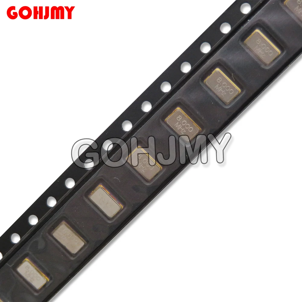 10PCS SMD 3225 SMD passive quarz kristall oszillator 8Mhz 10Mhz 12Mhz 16Mhz 20Mhz 24Mhz 26Mhz 30Mhz 32Mhz 40Mhz 48Mhz 8,000Mhz Image
