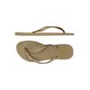Havaianas Damen Sandale, Gr. 39, beige, kein Etikett