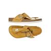 Birkenstock Damen Sandale, Gr. 38, gelb, kein Etikett