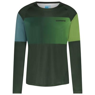 Shimano - Myoko Long Sleeve Jersey Warm - Radtrikot Gr L grün Image