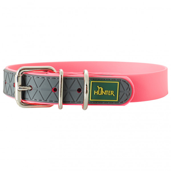 Hunter - Collar Convenience - Hundehalsband Gr Halsumfang 28-36 cm - Breite 2,0 cm rosa