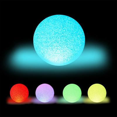 Led Kugellampe, Farbwechsel, Batterien, ohne Kabel, Indoor, Leuchtkugel d. 15 cm, weiß Image
