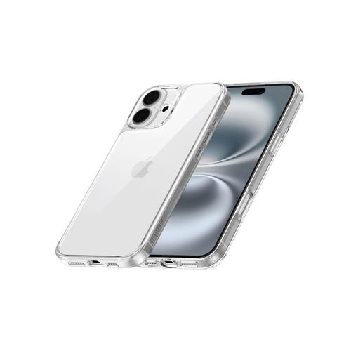 Anker transparente Handyhülle für iPhone 16 Plus, Anti-Vergilben, ultraschlanke und robuste Schutzhülle, kompatibel mit kabellosem Laden, iPhone 16 Plus transparente Hülle mit Stoßschutz