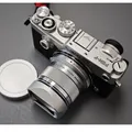 Design professionale per Olympus M.Zuiko Digital 45mm F1.8 Paraluce quadrato a baionetta in metallo Viene fornito con tappo in metallo