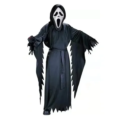 Halloween Horror Cosplay Kostüme Film Schrei Ghostface Killer Masken Cosplay Outfit Schädel Geist Party Masken für Erwachsene Image