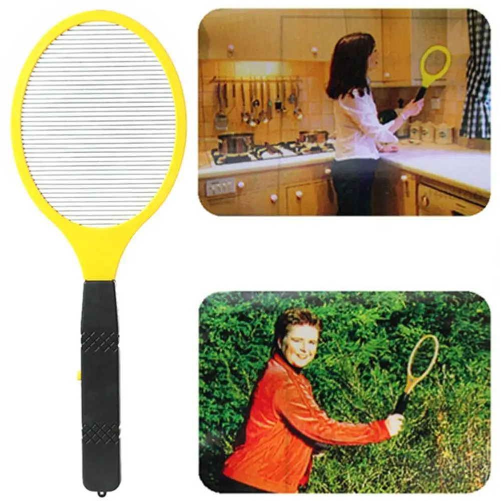 Haushalts-Mückenklatsche, leicht, für den Außenbereich, Mückenschutz, elektrischer Schlag, Mückenklatsche, batteriebetriebene Fliegenklatsche Image