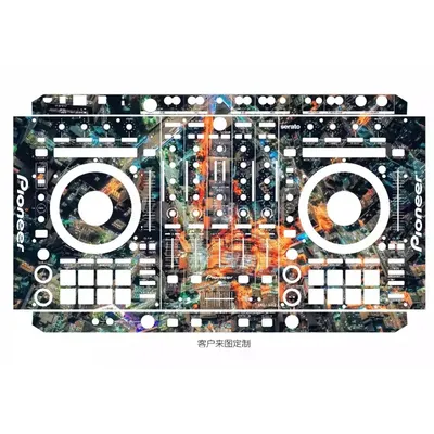 Pioneer DDJ-SX2 Controller Panel Film. Personalisierter bunter Aufkleber für Disc-Player, kein Eisenpaneel Image