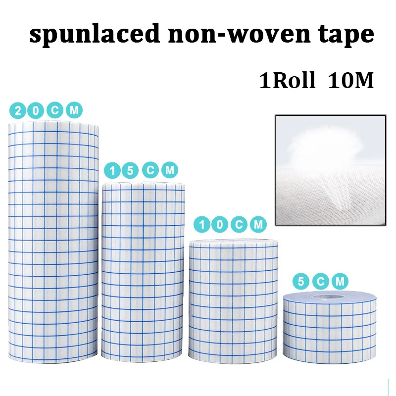 10m Vlies Rollband Pflaster Pflaster Klebe verband medizinische feste Bandage atmungsaktive klebrige Wundauflage medizinische Vlies Image