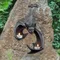New Bat Wall Tealight Holder Halloween Candlestick Bat Statue Garden Hanging Candlestick Light Garden Home Halloween Decoration