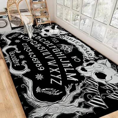 Ouija Board Long Rugs Nordic Style Home Doormat Bathroom-Toilet Mats Bedroom Bedside Area Rugs