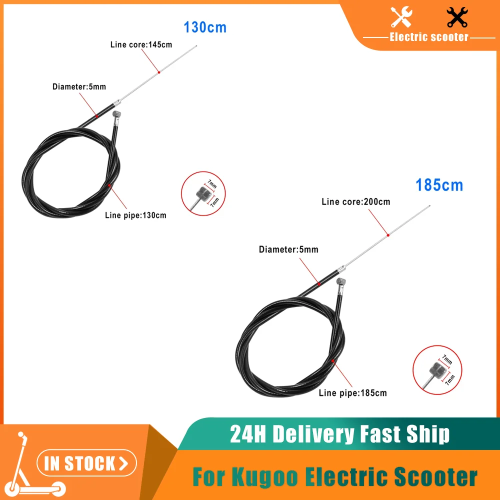 Bremskabel-Leitungsteile für KUGOO G-Booster/G2 Pro Elektroroller für KUGOO KIRIN KuKirin G2 PRO Vorder-/Hinterradbremsdraht Image