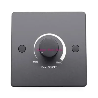 Einstellbare Helligkeit Dimmer Light Switch Bedienfeld 12V-24V 5A für Wohnmobilyacht und Wohnwagen Beleuchtung Freien R6FB