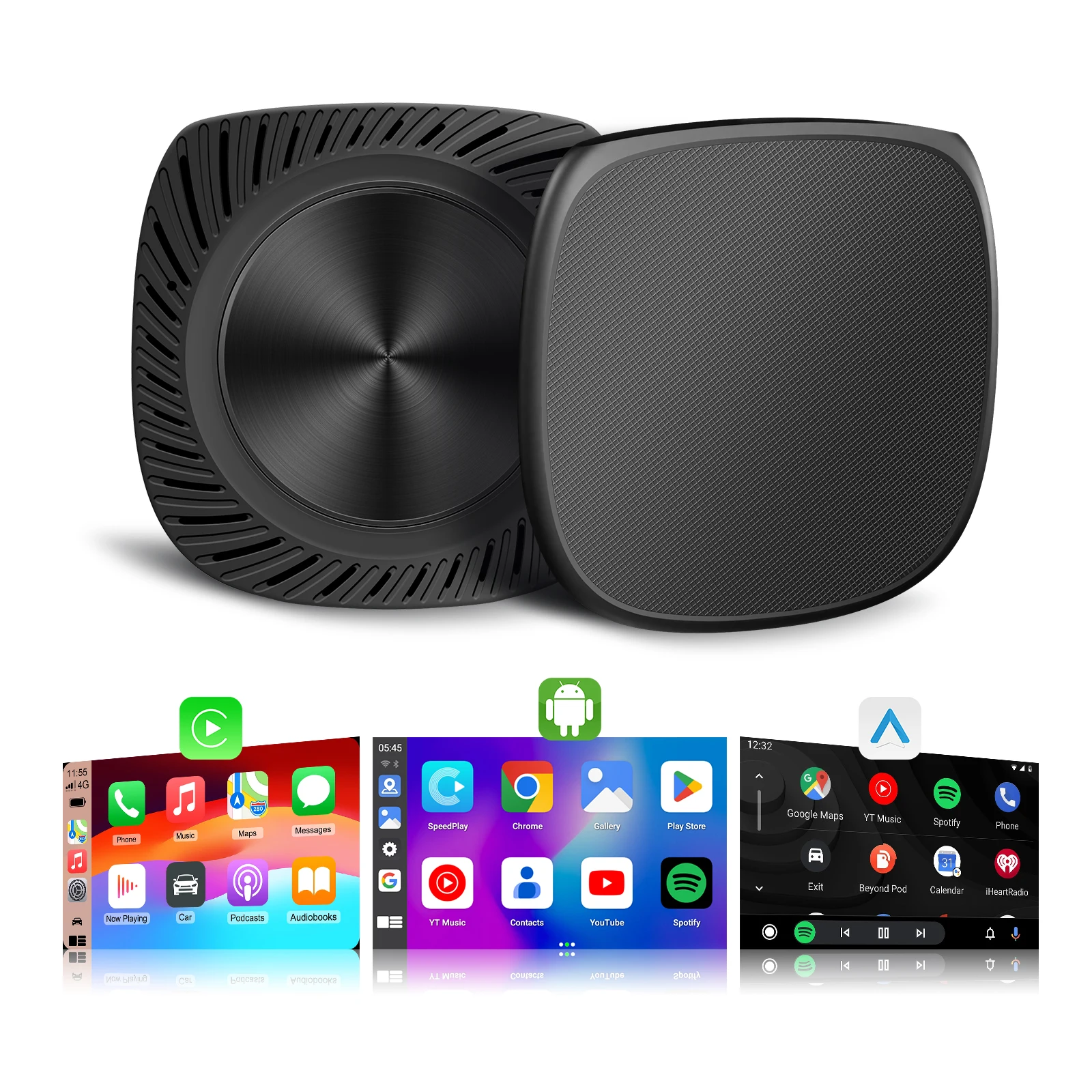 Ezonetronics CarPlay Android Ai Box verkabelt mit kabellosem Carplay Android Octa-Core 4G+64G 8G+128GPlug and Play unterstützt HDMI-Ausgang Image