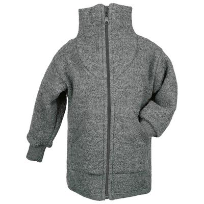 Reiff - Kid's Troyer-Jacke Claas - Wolljacke Gr 140 grau Image