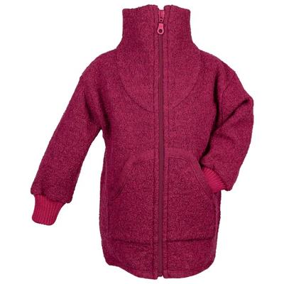 Reiff - Kid's Troyer-Jacke Claas - Wolljacke Gr 86/92 rot
