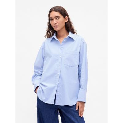 Gap Blue Cotton Oxford Big Shirt