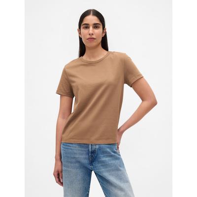 Gap Brown Cotton VintageSoft T-Shirt