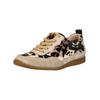 Sneaker PAUL GREEN "Paul Green Sneaker Leder", Damen, Gr. 38,5, braun (beige, braun), Leder, casual, Schuhe