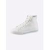 Sneaker ANDREA CONTI, Damen, Gr. 37, weiß, Leder, Rindsleder, Glattleder, modisch, Schuhe