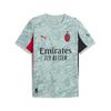Trainingsshirt PUMA "AC Milan 25/26 Torwarttrikot Herren", Herren, Gr. XL, modern mint for all time rot grün, Obermaterial: 100% Polyester; Rippe: 100% Polyester, regular fit, Rundhals, Kurzarm, Shirts