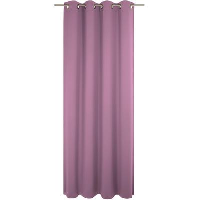 Vorhang WIRTH "Newbury", lila (flieder), B:130cm H:215cm, Baumwolle, Polyester, Gardinen, nach Maß Image