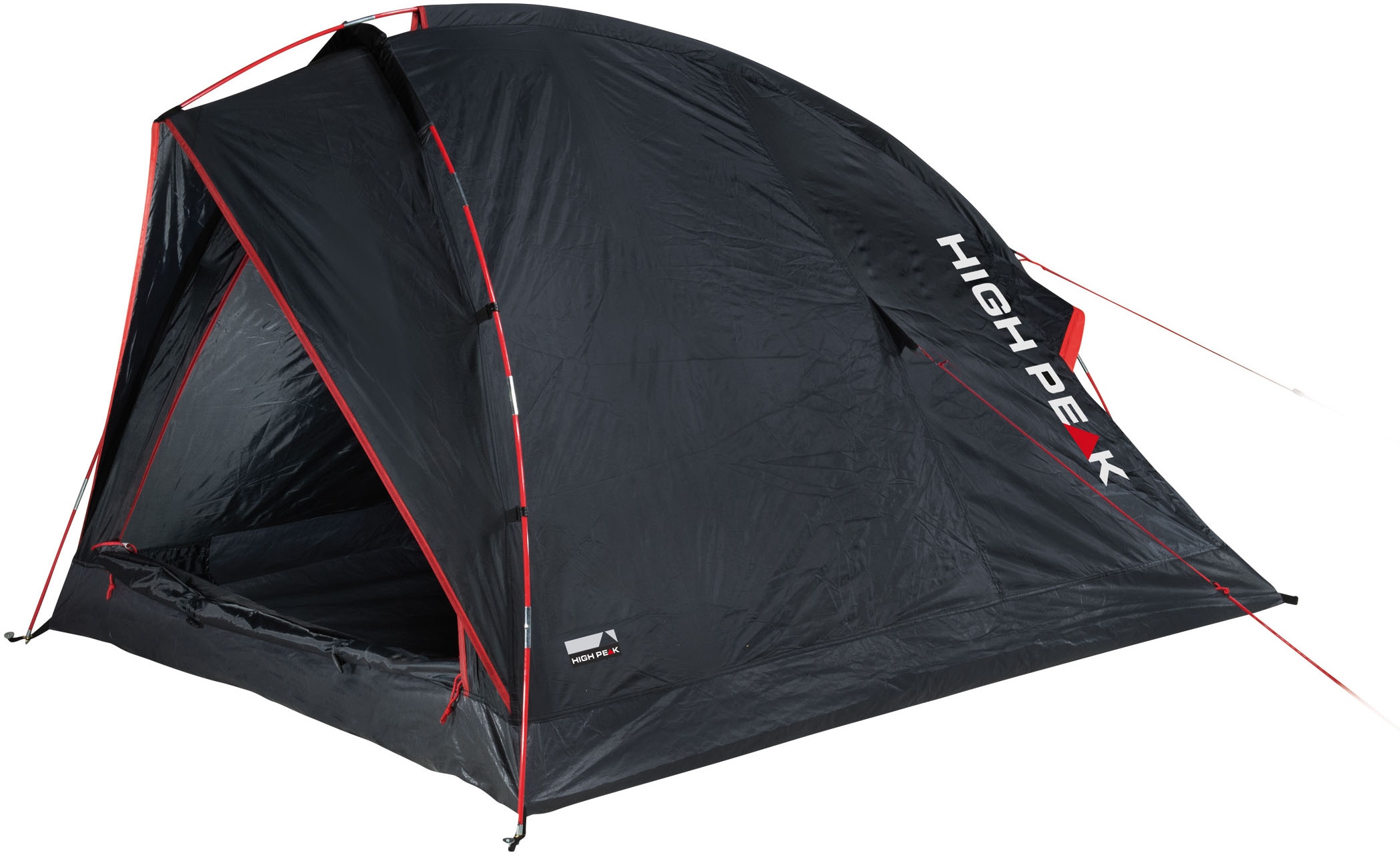 Bikerzelt HIGH PEAK "Minitramp 2", schwarz, Zelte, B/H/L: 140 x 115 x 230, sehr leicht, kleines Packmaß, B:140 H:115 L:230 Image