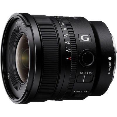 SONY Ultra-Weitwinkelobjektiv "FE 16mm F1.8 G", schwarz, H:7,5cm Ø:7,38cm, Objektive