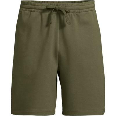 Luxe Shorts, Men, size: 36-38, regular, Green, Cotton/Polyester/Poly-blend, by Lands' End