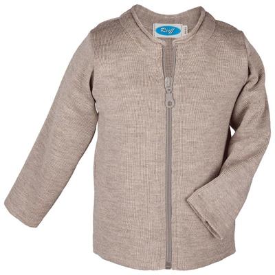 Reiff - Kid's Jacke Elina - Merinojacke Gr 98/104 braun/grau Image