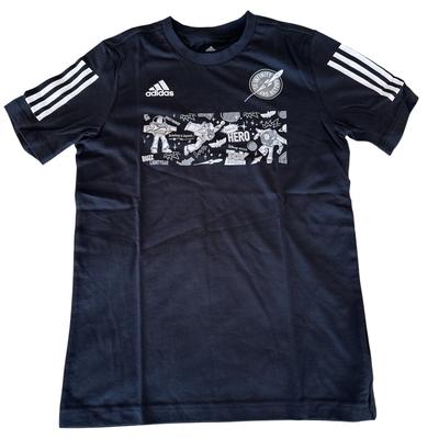 Adidas Shirts & Tops | Adidas Boys Black Toy Story 4 Buzz Light Year T-Shirt In Size L | Color: Black/White | Size: L