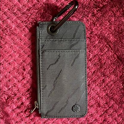 Athleta Accessories | Athleta Card Holder Wallet Black. | Color: Black | Size: Os